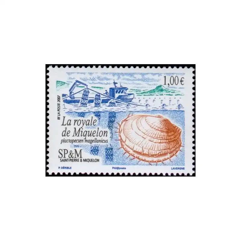 Timbre Saint-Pierre et Miquelon n°884 Retour Gratuit