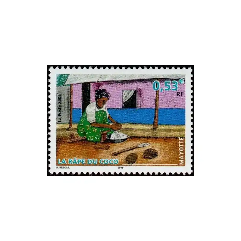Dernier Modèle Timbre Mayotte n°183