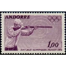 Nouveauté Timbre de collection Andorre Francais - 220