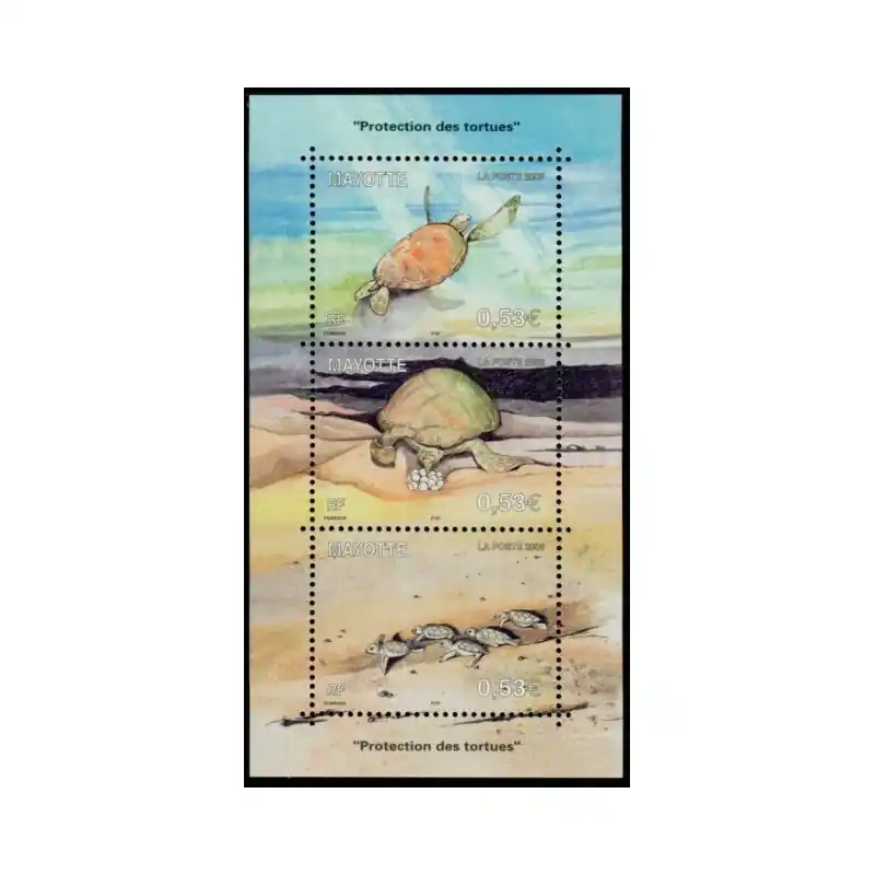 Timbre Mayotte n°184 à 186 Acheter Direct