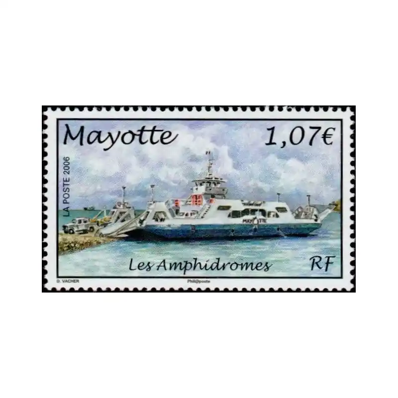 Timbre Mayotte n°188 Édition Limitée