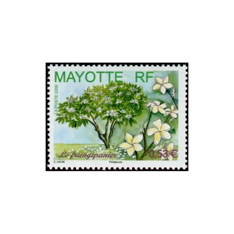 Marque Timbre Mayotte n°191