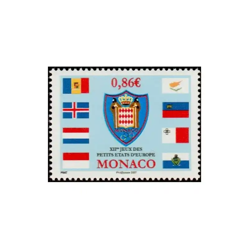Timbre Monaco n°2592 Paiement Sécurisé