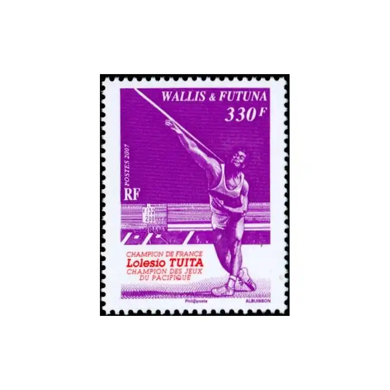 Timbre Wallis et Futuna n°680 Fait Main