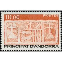 Livraison Express Timbre de collection Andorre Francais - 337