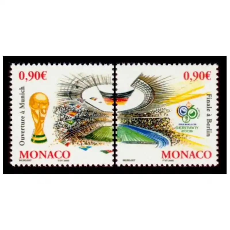 Acheter En Ligne Timbre Monaco n°2539 et 2540