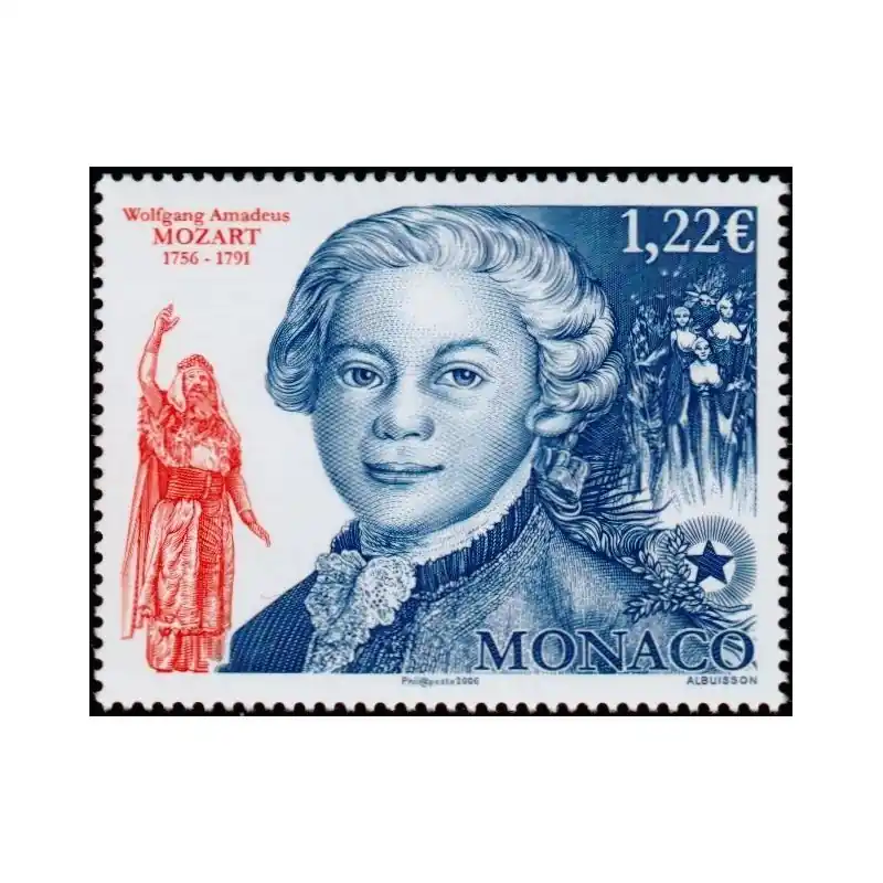 Timbre Monaco n°2548 Commander Vite