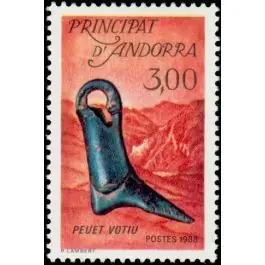 Petit Prix Timbre de collection Andorre Francais - 367