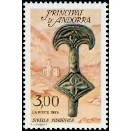 Nouvel Arrivage Timbre de collection Andorre Francais - 381