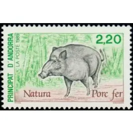 Timbre de collection Andorre Francais - 382 Super Prix