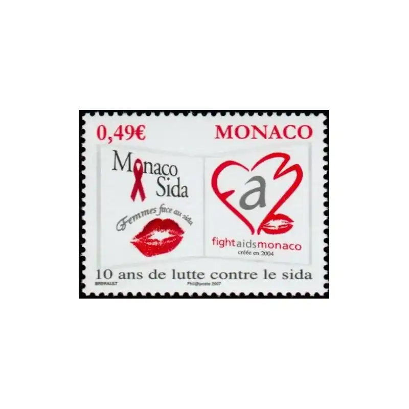 Authentique Timbre Monaco n°2570