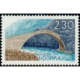 Timbre de collection Andorre Francais - 385 Prix Choc