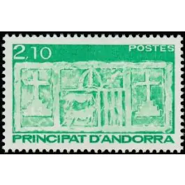Quantité Limitée Timbre de collection Andorre Francais - 390