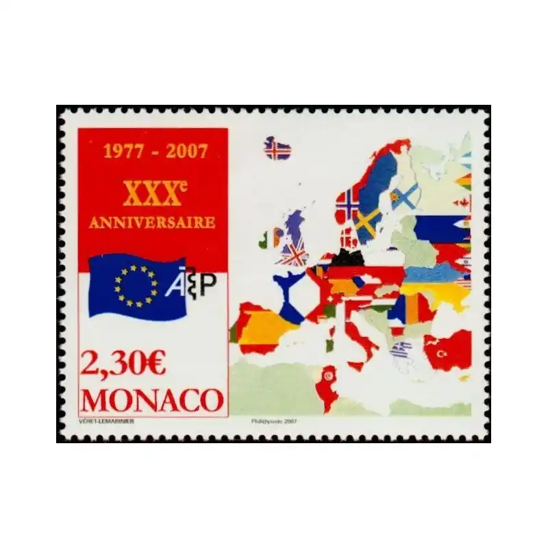 Timbre Monaco n°2581 Seulement Aujourd’hui