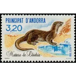 Commander Maintenant Timbre de collection Andorre Francais - 394