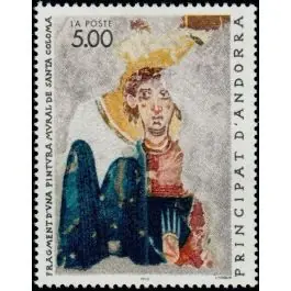 Top Vente Timbre de collection Andorre Francais - 396