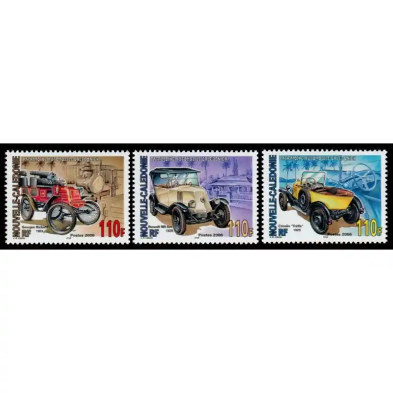 Timbre Nouvelle Calédonie n°970 à 972 Jusqu’à Épuisement Des Stocks