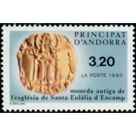 Commander Maintenant Timbre de collection Andorre Francais - 397