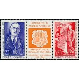 Must-Have Timbre de collection Andorre Francais - 399A