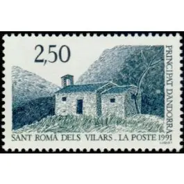 Haute Qualité Timbre de collection Andorre Francais - 400