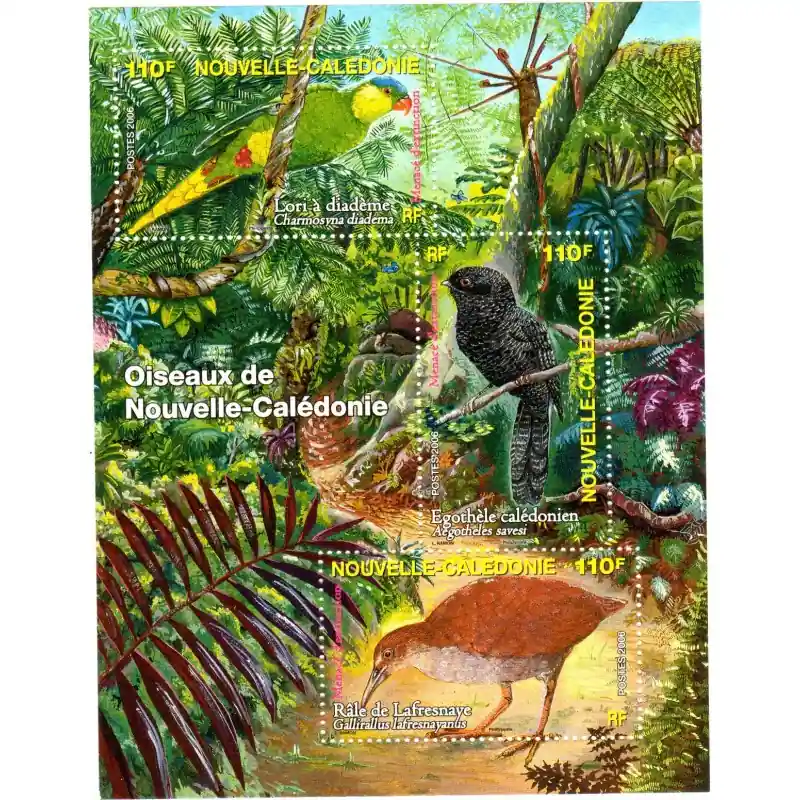 Timbre Nouvelle Calédonie n°978 à 980 Garantie Incluse