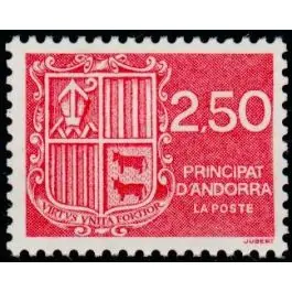 Paiement Sécurisé Timbre de collection Andorre Francais - 409