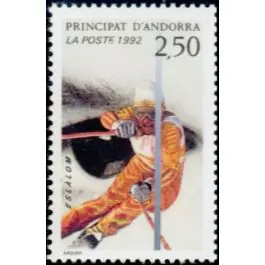 Prix Réduit Timbre de collection Andorre Francais - 413