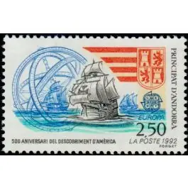 Commander Vite Timbre de collection Andorre Francais - 416