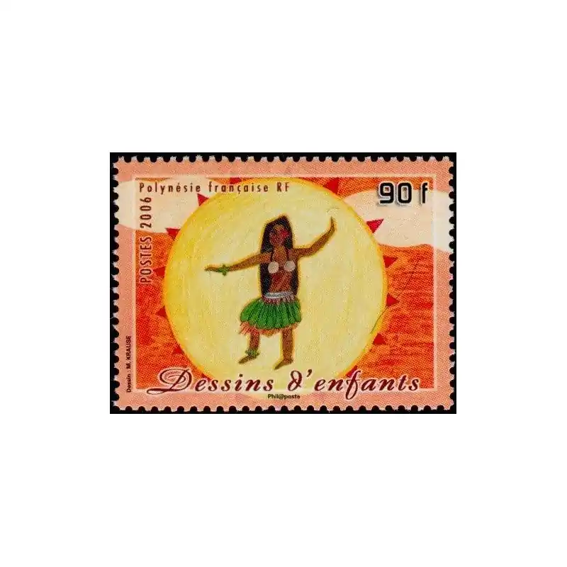 Timbre Polynésie n°797 En Vogue