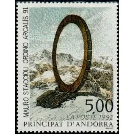 Meilleure Qualité Timbre de collection Andorre Francais - 423