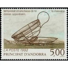 Prix Bas Timbre de collection Andorre Francais - 424