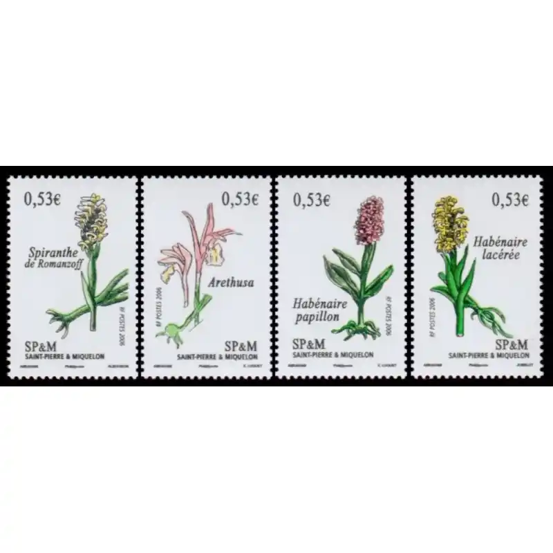 Prix Bas Timbre Saint-Pierre et Miquelon n°871 à 874