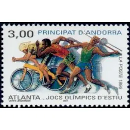 Livraison Gratuite Timbre de collection Andorre Francais - 479