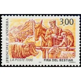 Bon Plan Timbre de collection Andorre Francais - 481