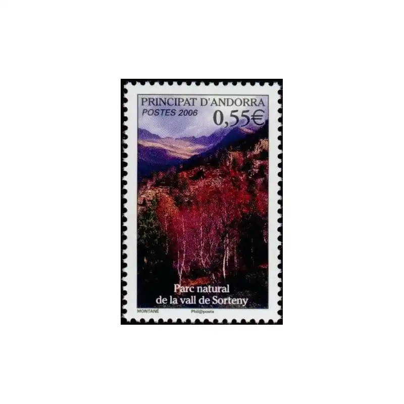Prix Bas Timbre Andorre Français n°628