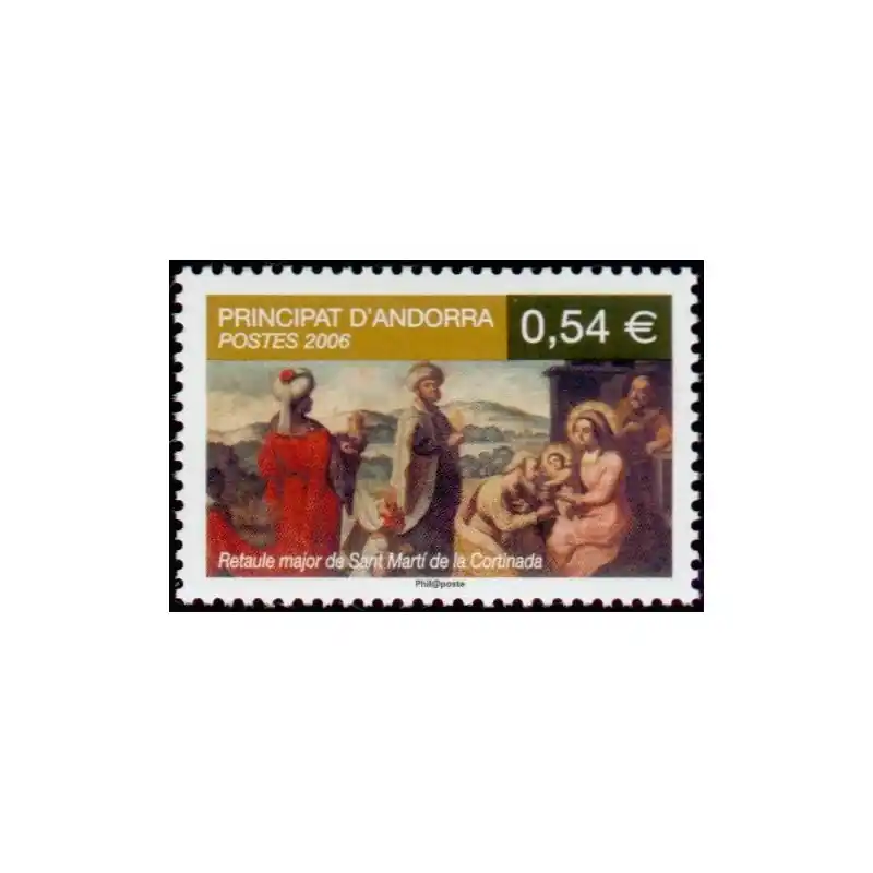 Expédition Rapide Timbre Andorre Français n°632