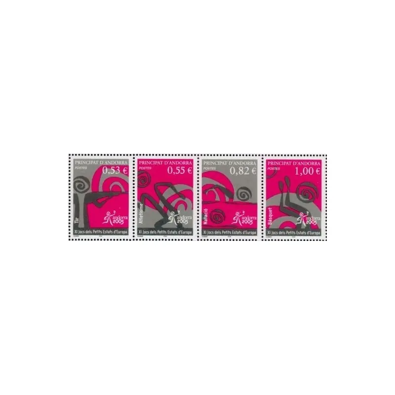 Offre Exclusive Timbre Andorre Français n°609 à 612