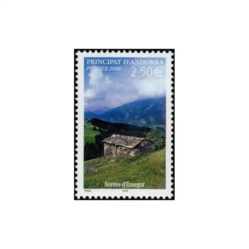 Expédié Aujourd’hui Timbre Andorre Français n°613