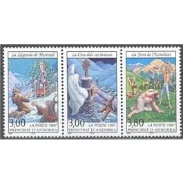 Expédié Aujourd’hui Timbre de collection Andorre Francais - 495A
