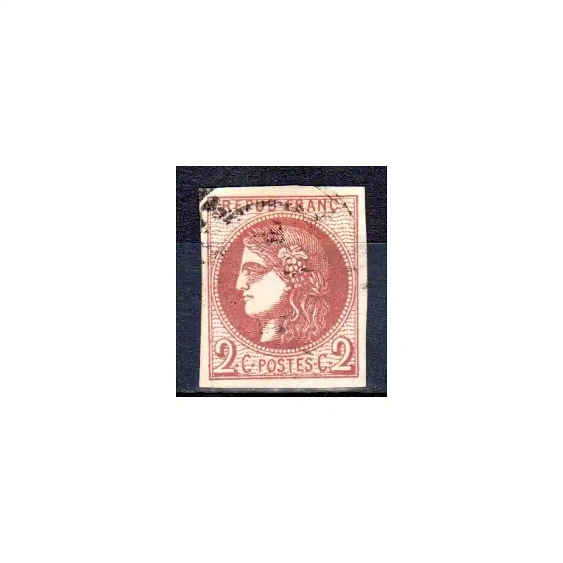 France Timbre Classique N°40B Luxe Top Vente