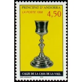 Prix Réduit Timbre de collection Andorre Francais - 506
