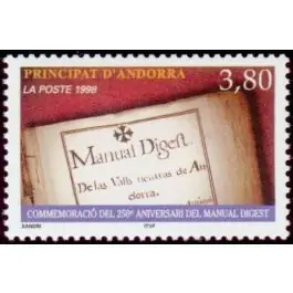 Édition Limitée Timbre de collection Andorre Francais - 511