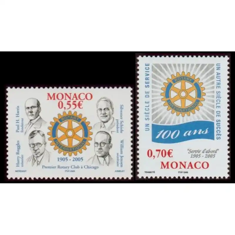 Quantité Limitée Timbre Monaco n°2479 et 2480