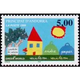 Meilleur Prix Timbre de collection Andorre Francais - 513