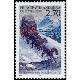 Promotion Timbre de collection Andorre Francais - 516