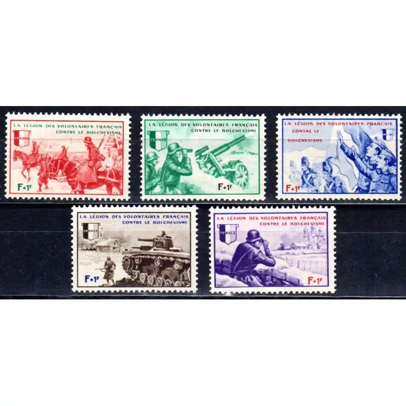 Petit Prix Timbres LVF Série Borodino
