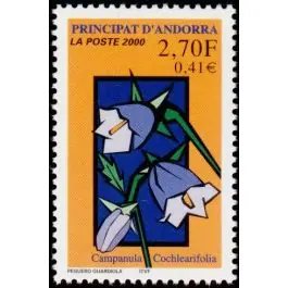 En Vogue Timbre de collection Andorre Francais - 530