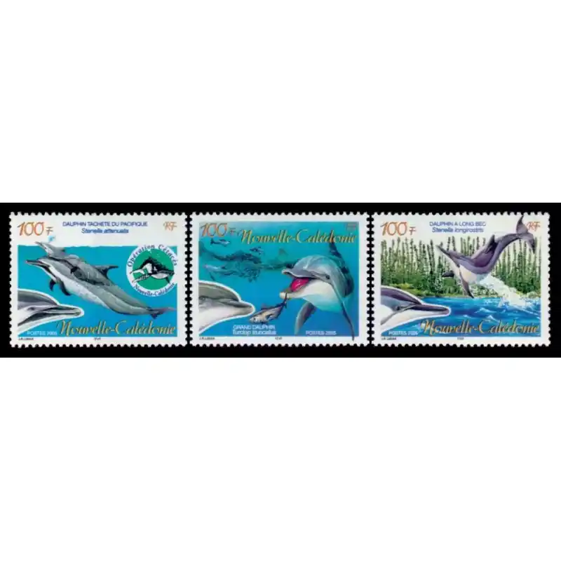 Timbre Nouvelle Calédonie n°941 à 943 Retour Gratuit