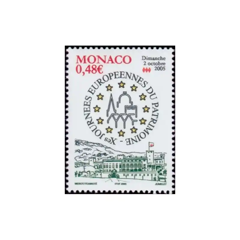 Meilleure Vente Timbre Monaco n°2504