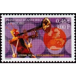 Dernier Modèle Timbre de collection Andorre Francais - 550